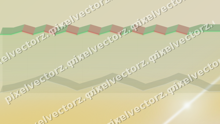 Soft pastel chart background in lime and yellow