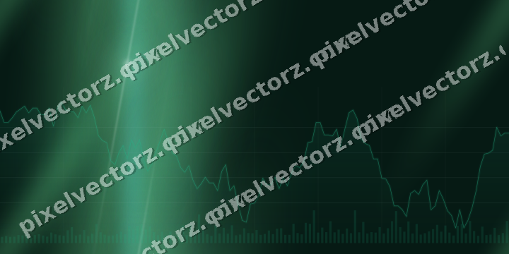 Nahtloser Neon Diagramm Hintergrund in Grün und Petrol