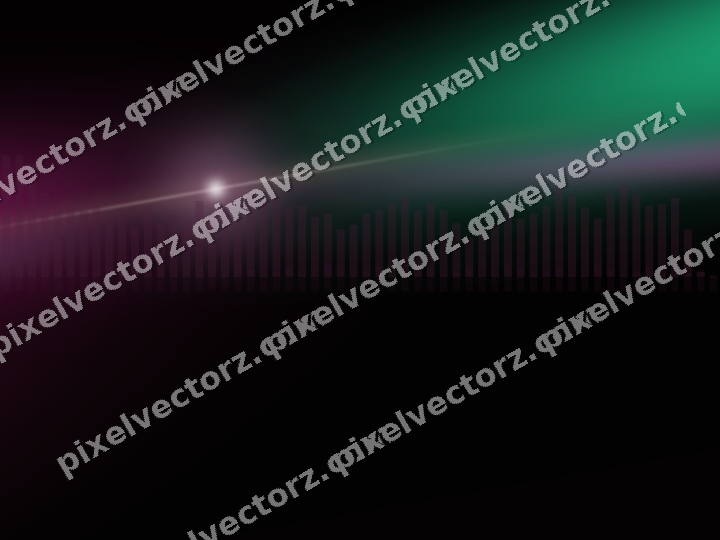 Glowing neon chart background in magenta and pink