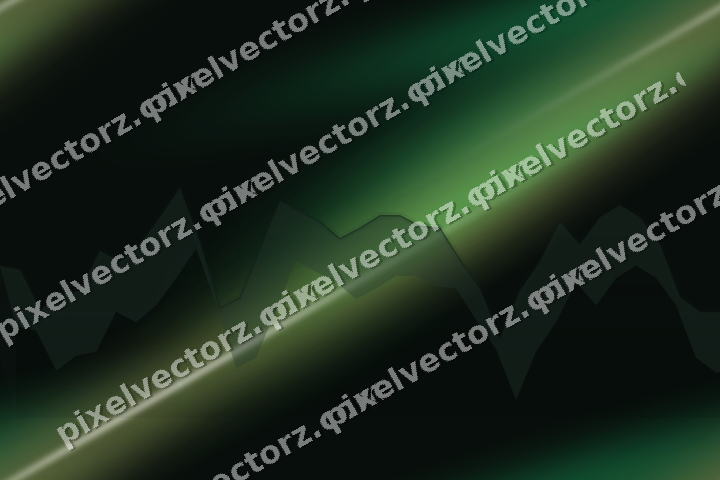Nahtloser Neon Diagramm Hintergrund in Grün und Bernstein