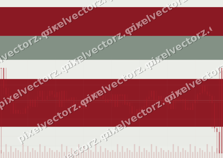 Soft pastel chart background in red and pale lime