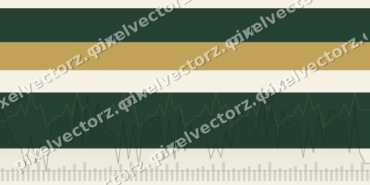 Glowing neon chart background in dark green and amber
