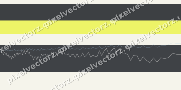 Glowing neon chart background in blue and yellow