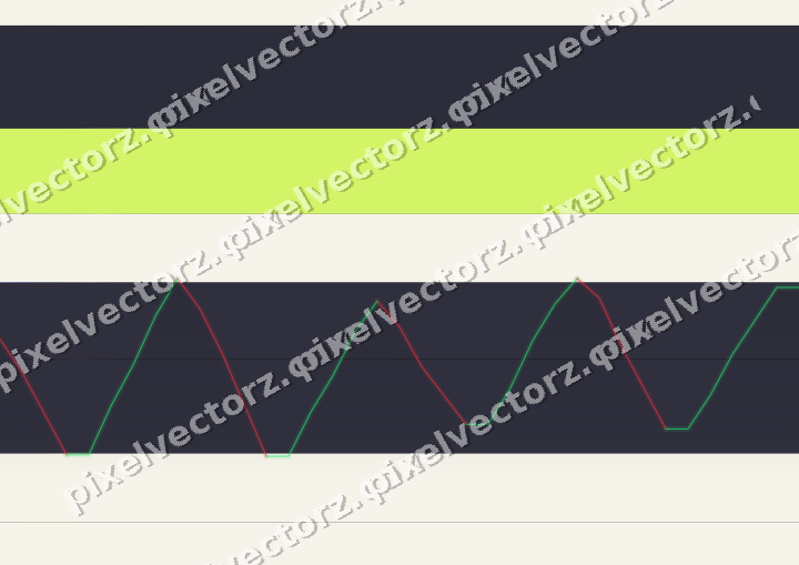 Glowing neon chart background in blue and purple