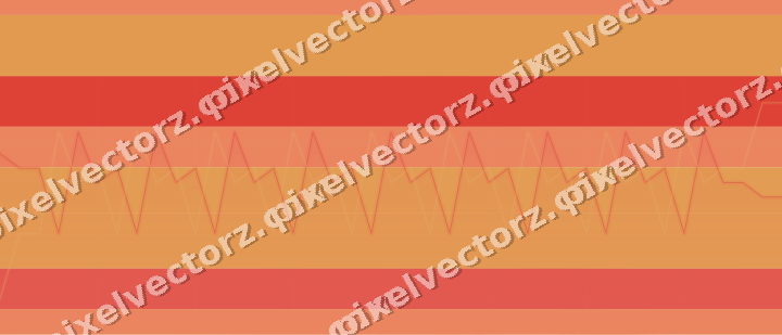 Soft pastel chart background in red and orange