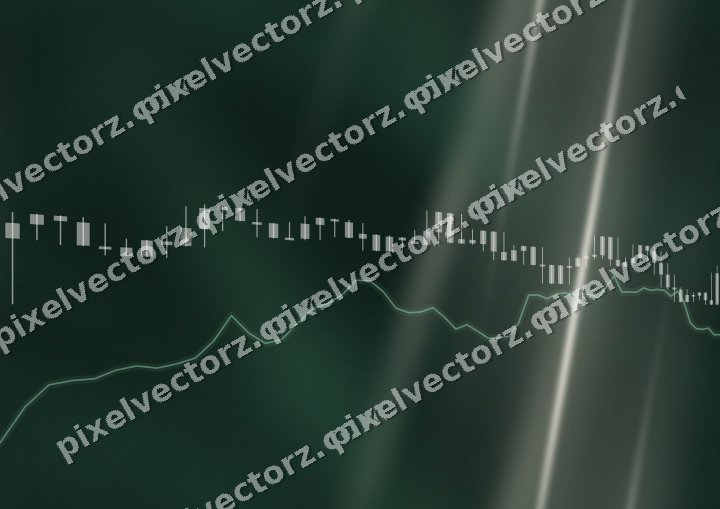 Nahtloser Neon Diagramm Hintergrund in Dunkelgrün und Rot