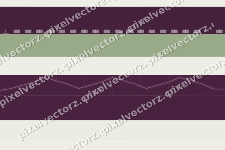 Soft pastel chart background in dark magenta and lime