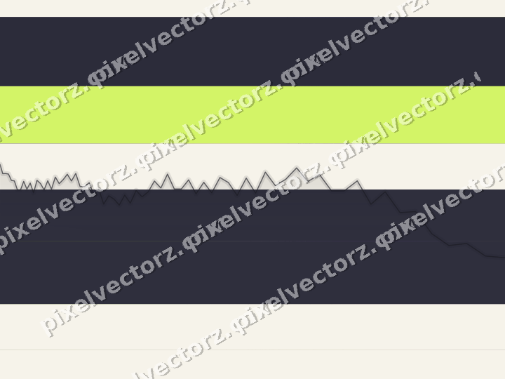 Glowing neon chart background in blue and purple