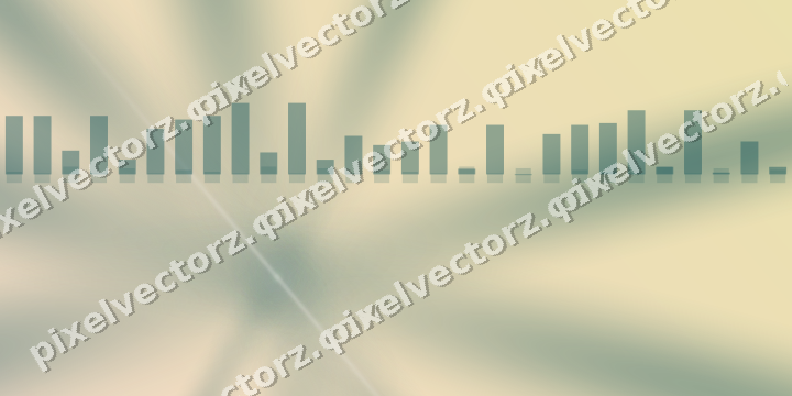Soft pastel chart background in dark teal and orange