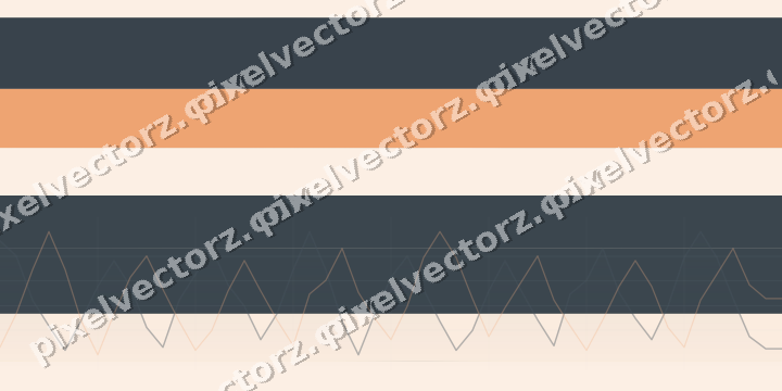 Soft pastel chart background in blue and orange