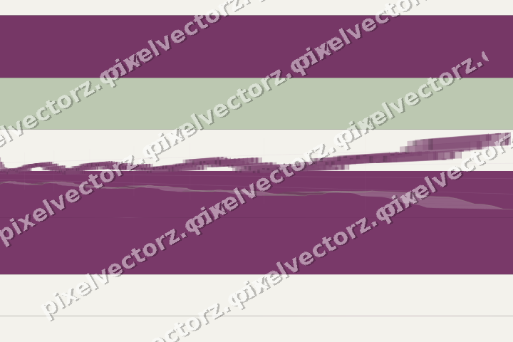 Glowing neon chart background in magenta and lime