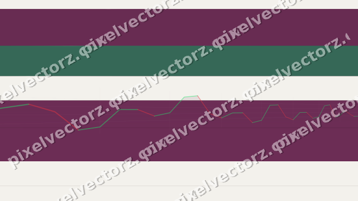 Glowing neon chart background in dark magenta and pink