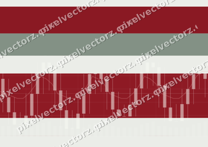 Soft pastel chart background in red and pale lime