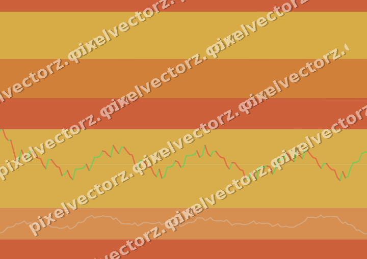 Soft pastel chart background in orange and amber
