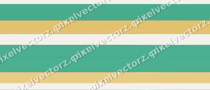 Glowing neon chart background in amber and green