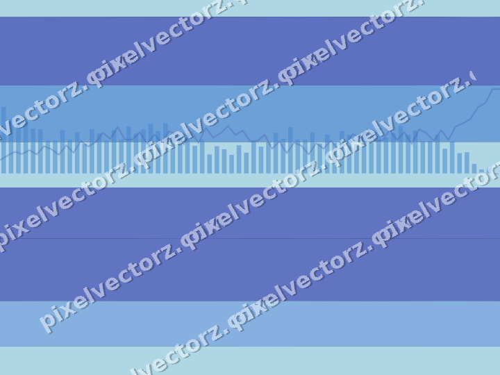 Glowing neon chart background in blue and cyan