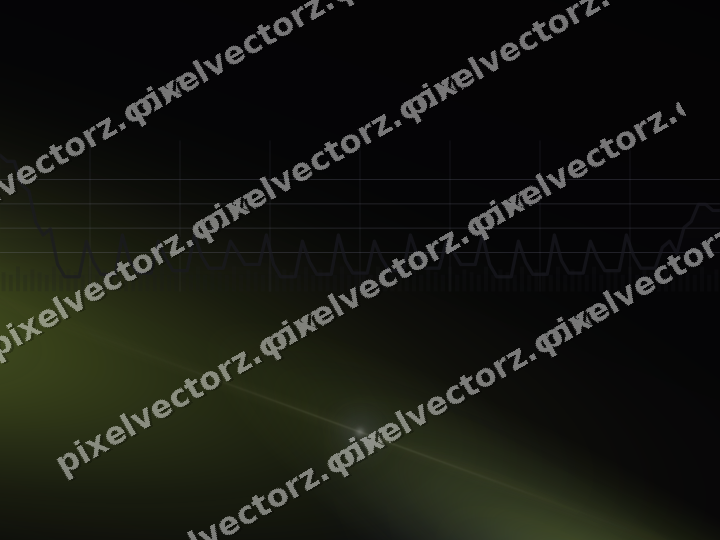 Glowing neon chart background in blue and purple
