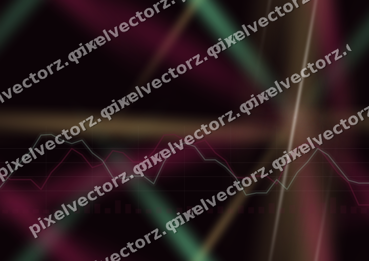 Nahtloser Neon Diagramm Hintergrund in Rosa und Grün