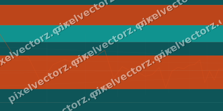 Soft pastel chart background in orange and teal