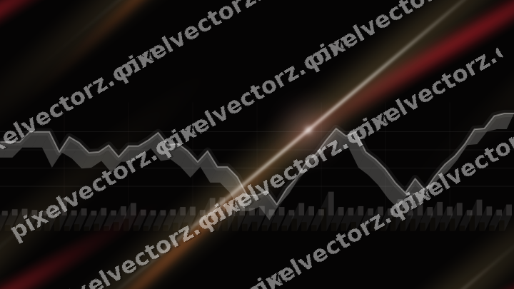 Nahtloser Neon Diagramm Hintergrund in Rot und Bernstein