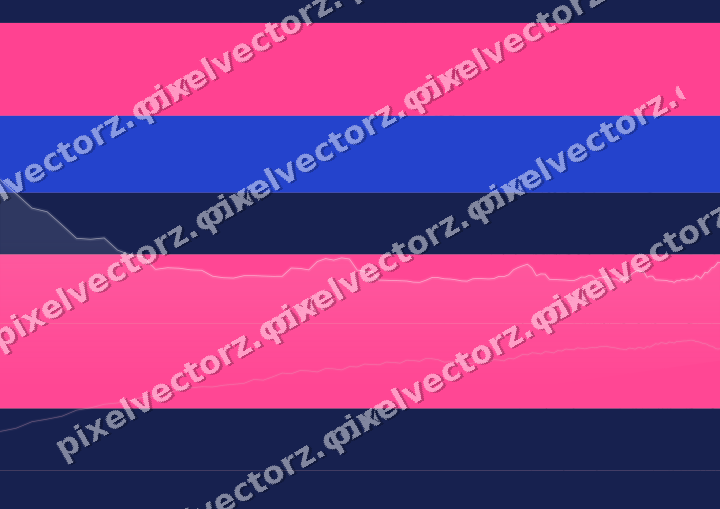 Soft pastel chart background in pink and blue