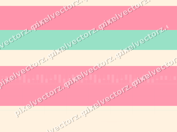 Soft pastel chart background in pale pink and pale amber