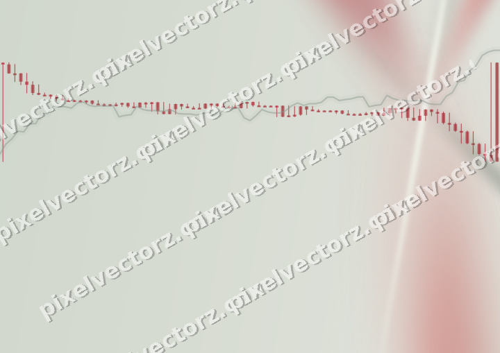 Soft pastel chart background in red and pale lime