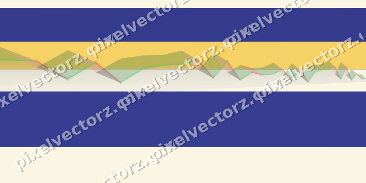 Glowing neon chart background in dark blue and amber