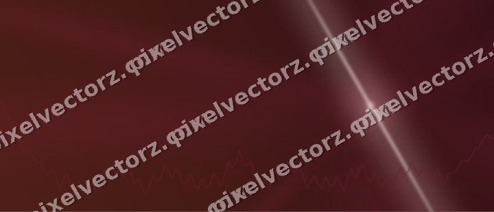 Glowing neon chart background in dark pink and red