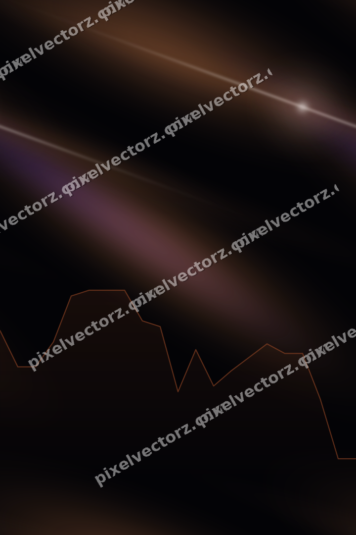 Nahtloser Neon Diagramm Hintergrund in Orange und Blau