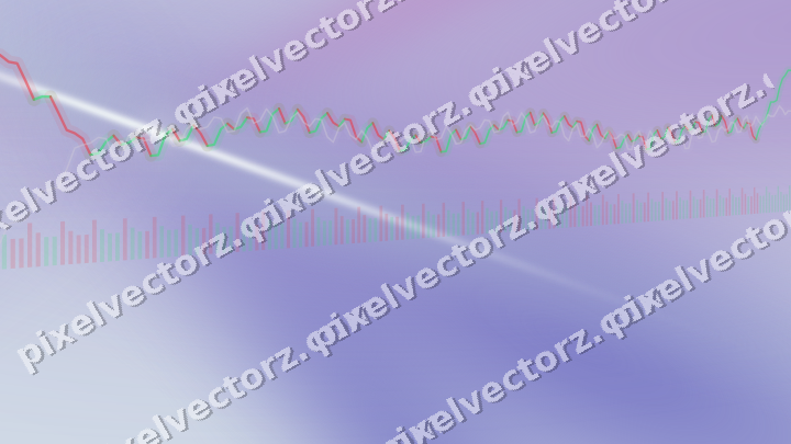 Soft pastel chart background in purple and blue