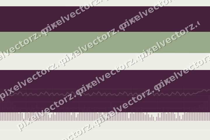 Soft pastel chart background in dark magenta and lime