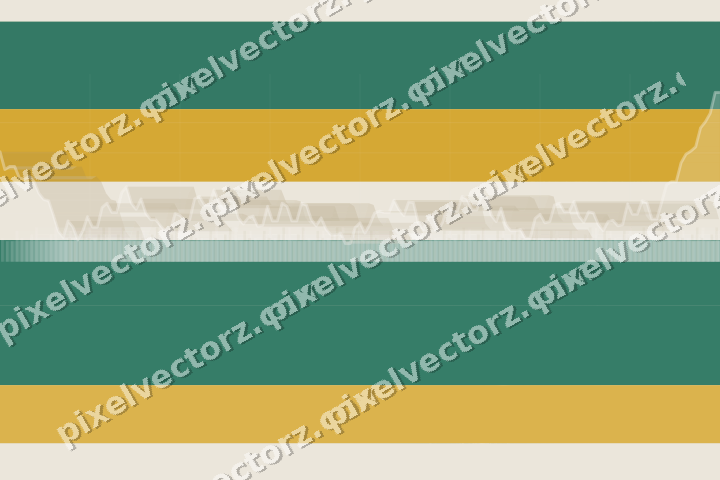 Soft pastel chart background in amber and green