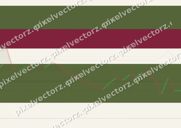 Glowing neon chart background in lime and pink