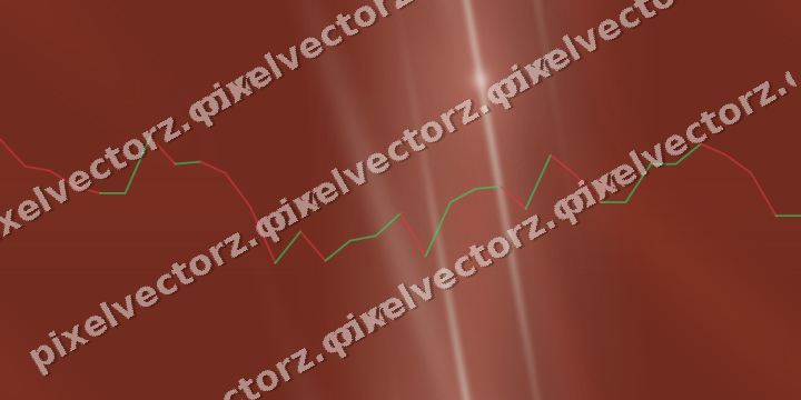 Nahtloser Neon Diagramm Hintergrund in Rot und Orange