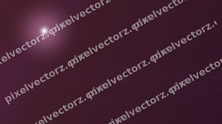 Glowing neon chart background in dark magenta and pink