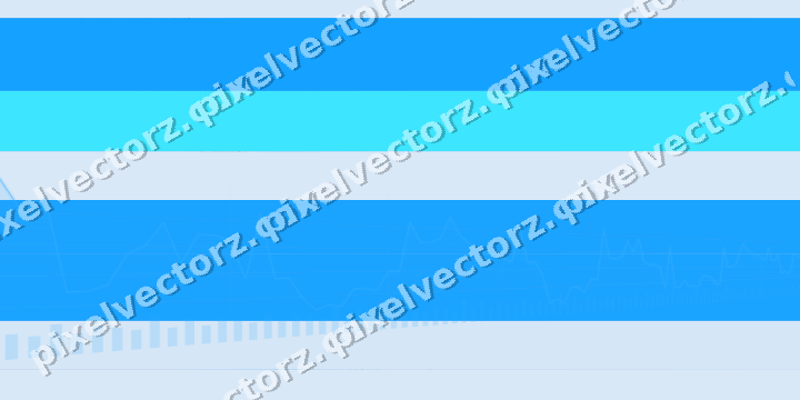 Soft pastel chart background in cyan and blue
