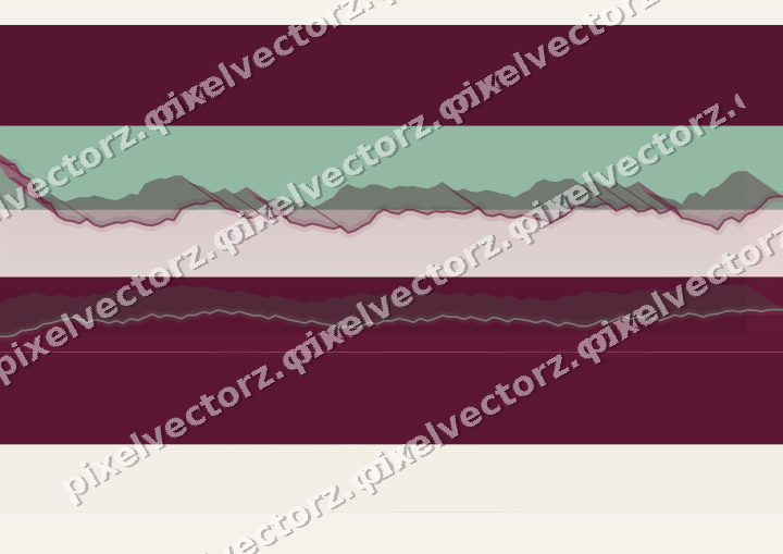 Soft pastel chart background in dark pink and green