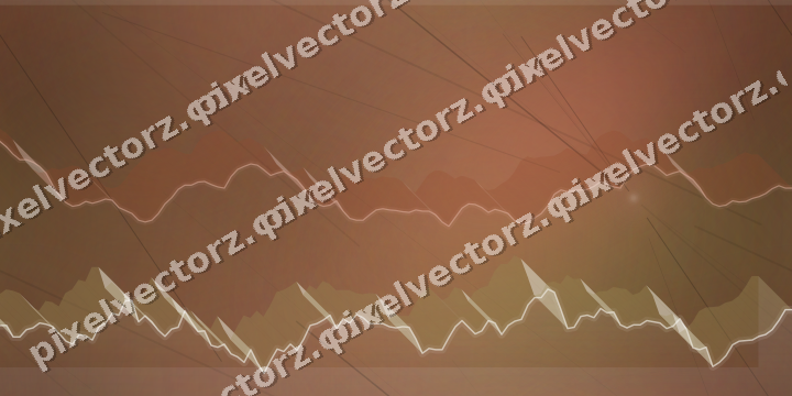 Nahtloser Neon Diagramm Hintergrund in Rot und Orange
