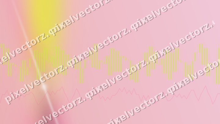 Soft pastel chart background in lime and amber