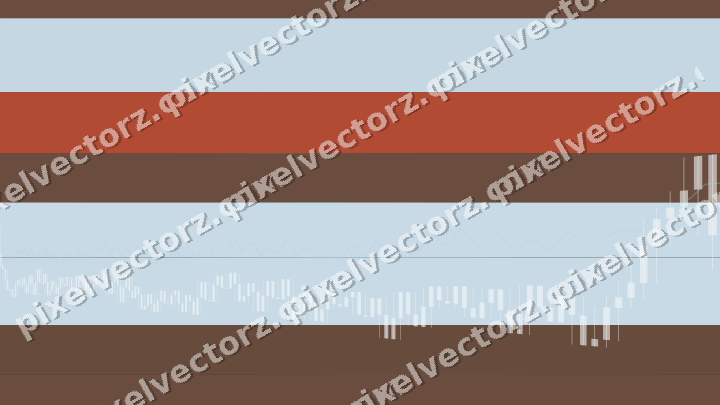 Glowing neon chart background in cyan and red