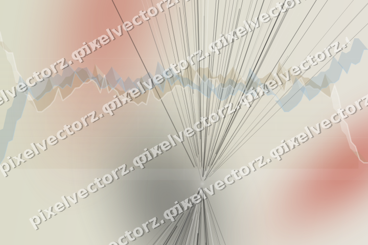 Soft pastel chart background in red and pale amber