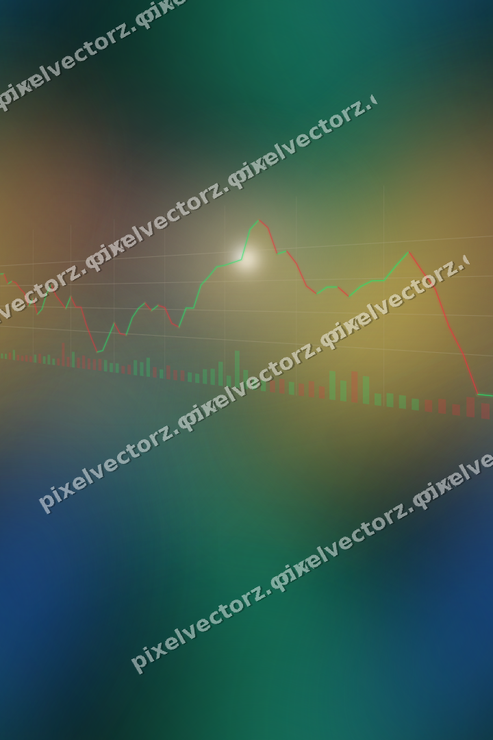 Nahtloser Neon Diagramm Hintergrund in Bernstein und Grün