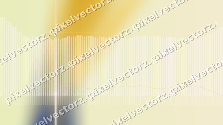 Soft pastel chart background in amber and blue