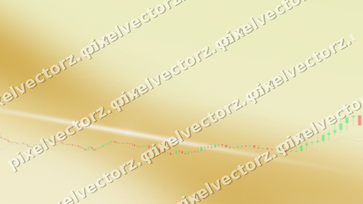 Soft pastel chart background in amber and dark green
