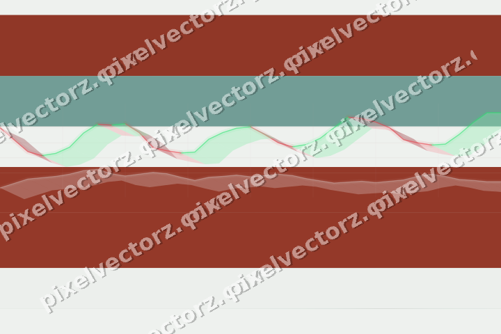 Soft pastel chart background in red and orange