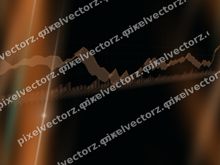 Nahtloser Neon Diagramm Hintergrund in Orange und Petrol