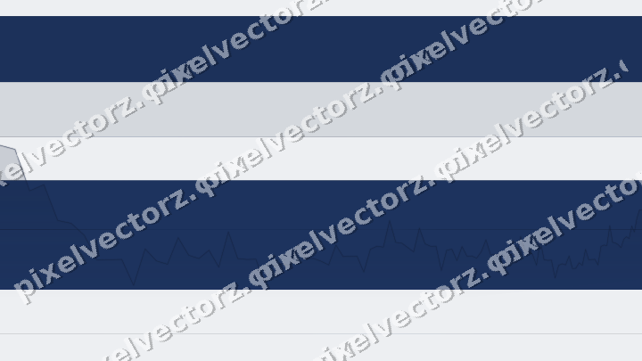 Glowing neon chart background in blue