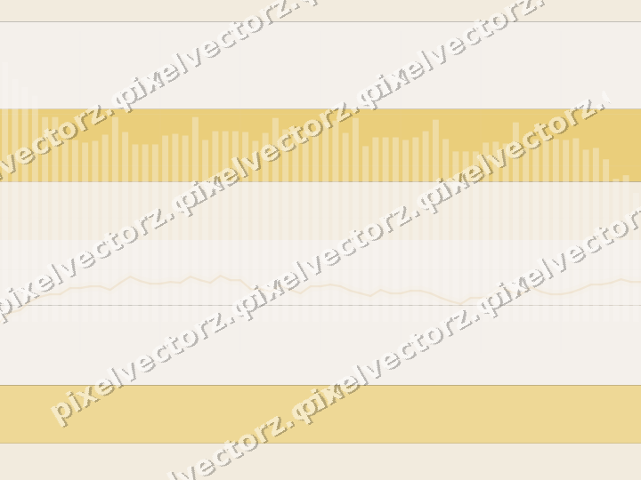 Glowing neon chart background in amber and orange