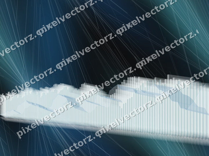 Nahtloser Neon Diagramm Hintergrund in Blau und Petrol